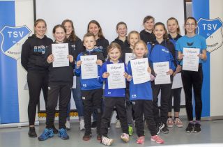 Ehrungen Abteilung Faustball - Jugend