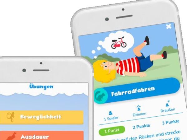 Abbildung Kinderturn-App des STB