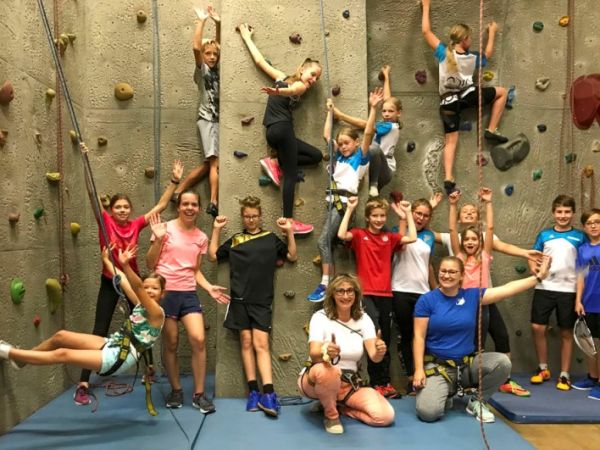 Gruppenfoto vom TSV Jugendausflug 2019