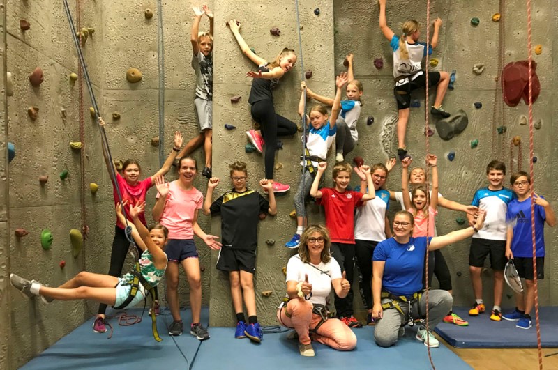 Gruppenfoto vom TSV Jugendausflug 2019